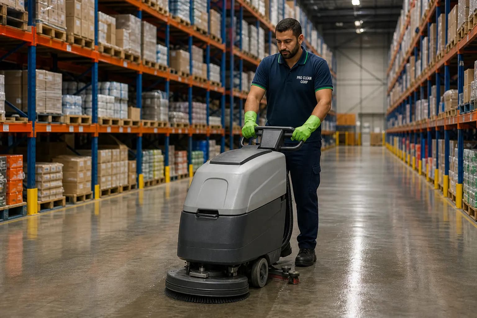 Warehouse Cleaning Overview Newington