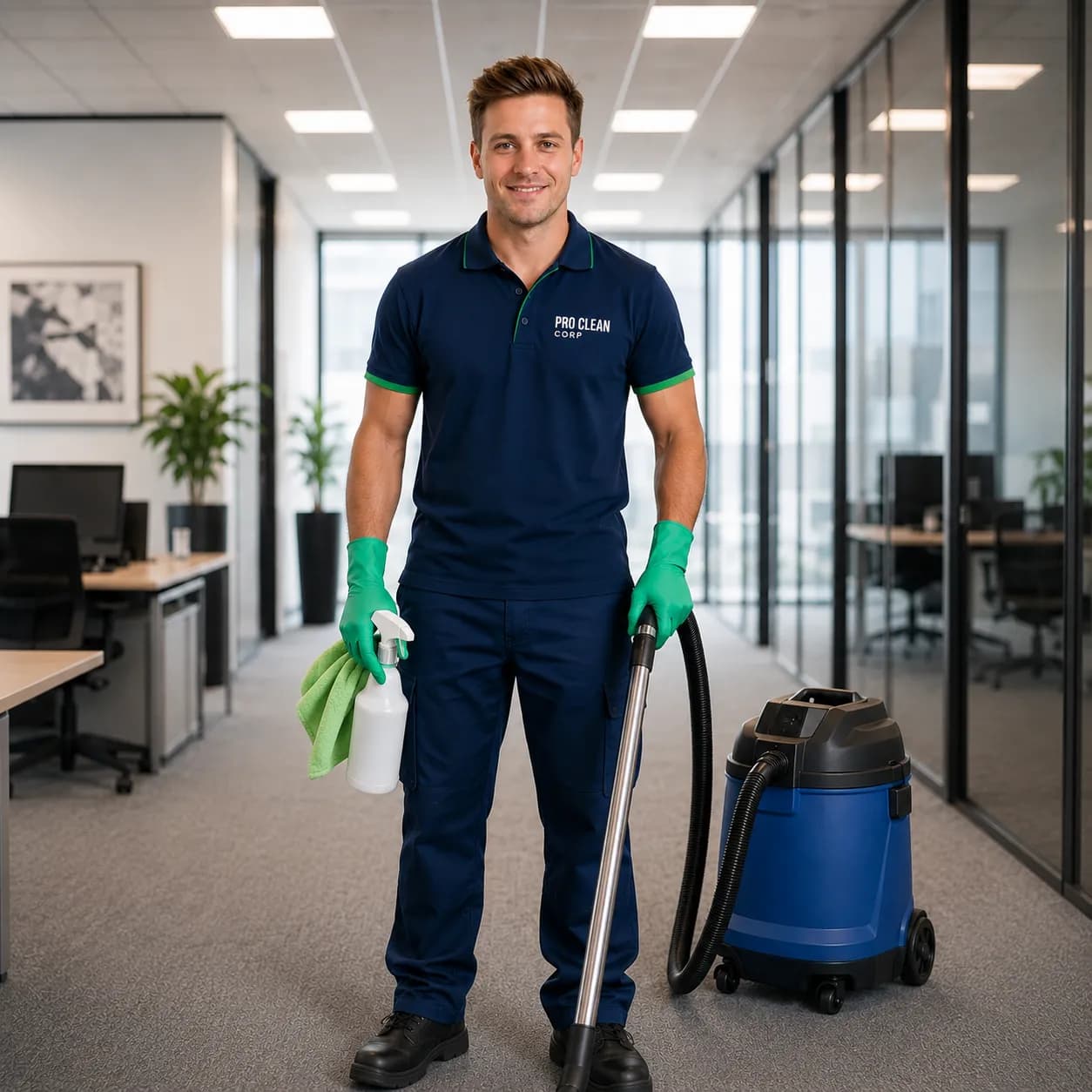Professional commercial cleaning services in Newington - Pro Clean Corp